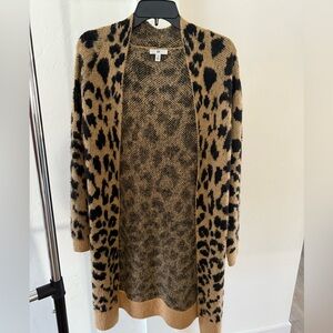 BP Leopard print cardigan
